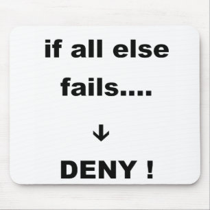 Tapis De Souris si tout le reste échoue