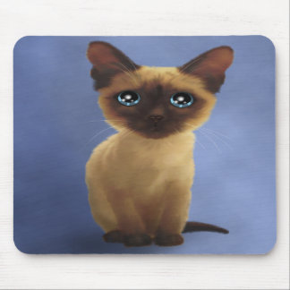 Tapis De Souris Siamese kitty mousepad