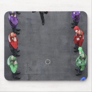 Tapis De Souris Sideboys d'arc-en-ciel de marine des USA