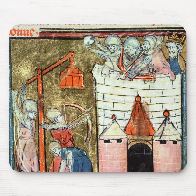 Tapis De Souris Siège du château de Chinon (Devant)