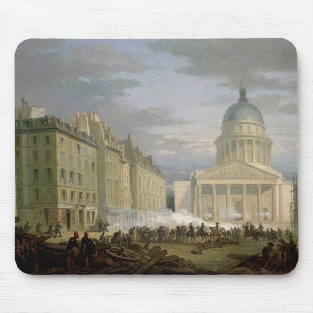 Tapis De Souris Siège du Panthéon, le 24 juin 1848 (Devant)