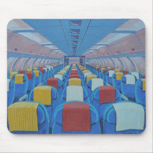 Tapis De Souris Sièges d'avion (par Gregorio Undurraga)