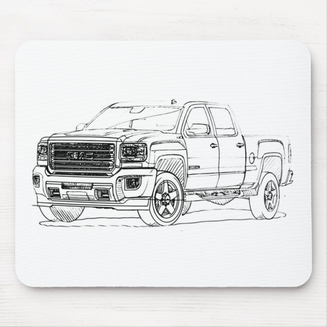 Tapis De Souris Sierra HD 2015 de GMC (Devant)