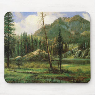 Tapis De Souris Sierra Nevada Mountains (Bois Américain)