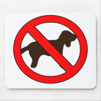 Tapis De Souris Signe Aucun Chien