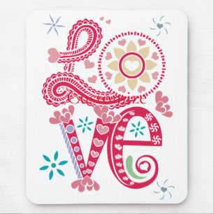 Tapis De Souris SIGNE D'AMOUR Super Hippie Thunder_Cove