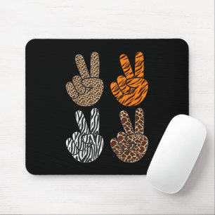 Tapis De Souris Signe de Paix Mignon Imprimé Animal Garçon Toddler