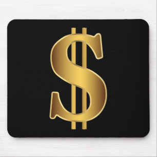 Tapis De Souris Signe dollar