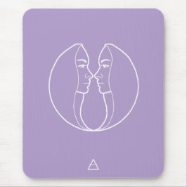 Tapis De Souris Signe du zodiaque Gémeaux -