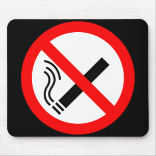 Tapis De Souris Signe NO Smoking - Signal UK