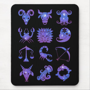 Tapis de souris Signes du zodiaque