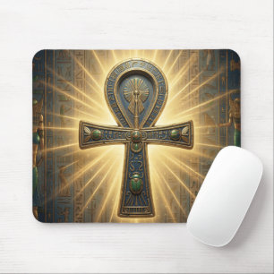Tapis De Souris Signification du symbole de l'Ankh - clé de la vie