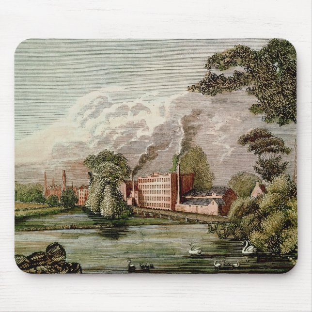 Tapis De Souris Silk Mill, Derby de monsieur Thomas Lombe's (Devant)