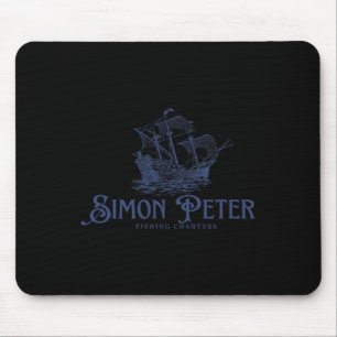Tapis De Souris Simon Pierre excursions de pêche Jésus chrétiens D