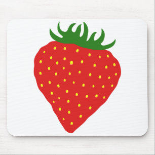 Tapis De Souris Simple fraise mousepac personnalisé