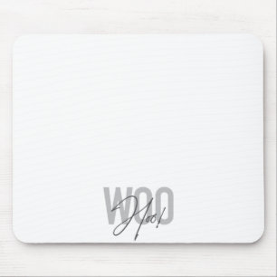 Tapis De Souris Simple, moderne, urbain, design tendance Love Woo