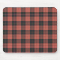 Simple motif tartan en rouge