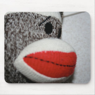 Tapis De Souris Singe Mousepad de chaussette
