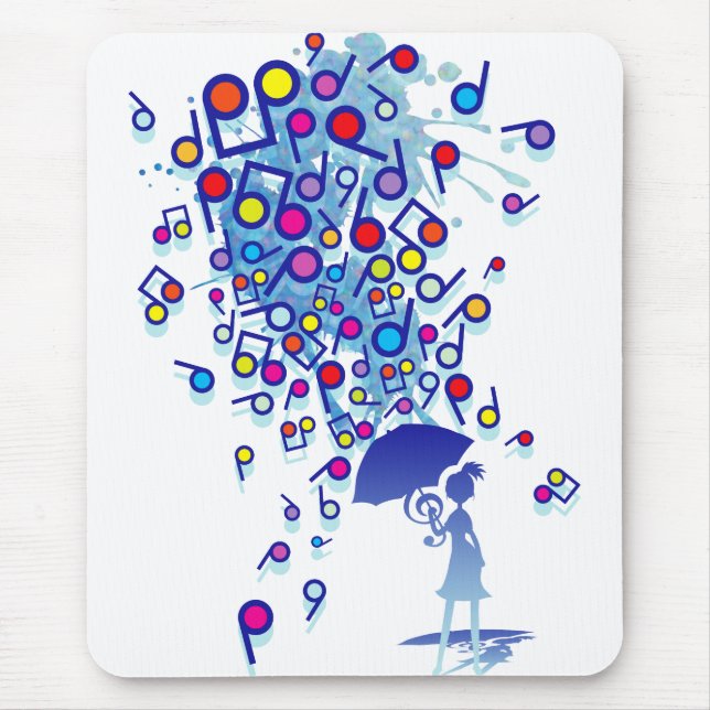 Tapis De Souris Singin' dans la pluie (Devant)