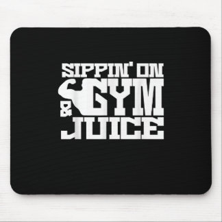 Tapis De Souris Sippin Sur Jus De Gym - Les Chemises D'Entraînemen