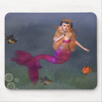 Tapis De Souris Sirène Mousepad de roses indien