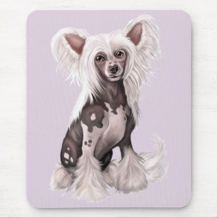 Tapis De Souris Sit sans cheveux à cris chinois