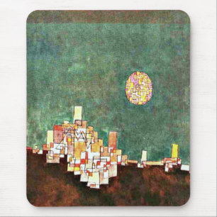 Tapis De Souris Site choisi, célèbre peinture de Paul Klee