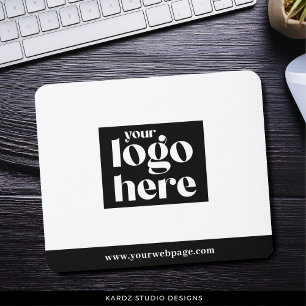 Tapis De Souris Site Web du logo de l'entreprise personnalisé Prof