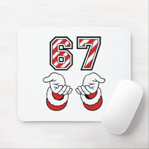 Tapis De Souris Six Seven 67 6 7 Mignon Meme de Noël Vacances
