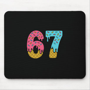 Tapis De Souris Six Seven Ice Cream Drip Sport 67 Fun Mason Meme 2