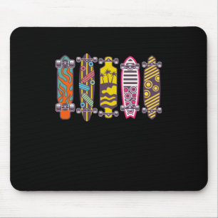 Tapis De Souris Skateboards Longboards Skate Skateboard Cadeau