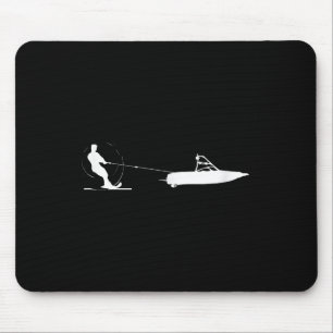 Tapis De Souris Ski nautique - Cadeau de ski nautique pour skieurs