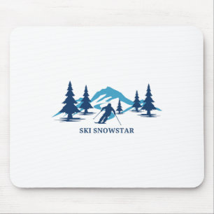 Tapis De Souris Ski Snowstar Illinois Station de ski Skieur