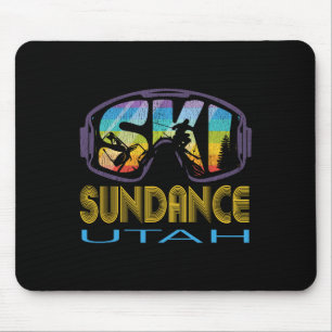 Tapis De Souris Ski Sundance Utah Vacances de Ski 