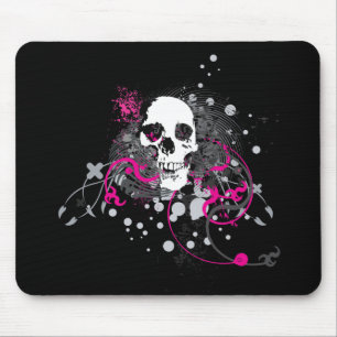 Tapis De Souris skullz. flèches droites torsadées.