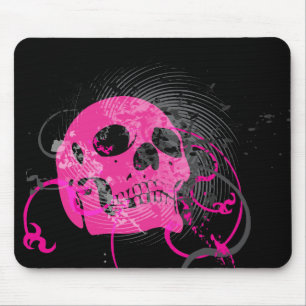 Tapis De Souris skullz. vers le haut flèches tordues.