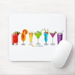 Tapis De Souris SlipperyJoe's Cheers boit de l'alcool cocktail fie