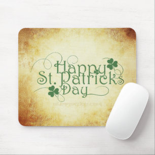 Tapis De Souris SlipperyJoe's Happy St. Patrick's Day holiday Iris