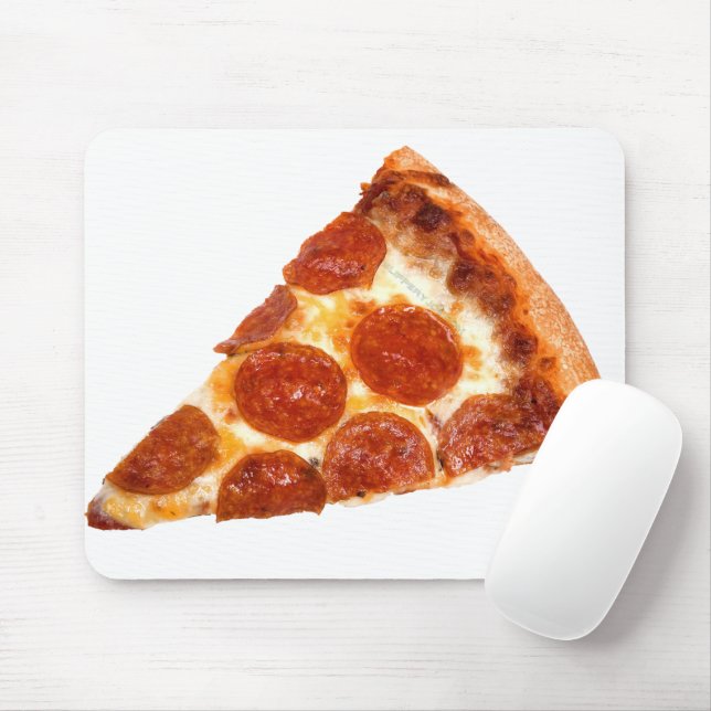 Tapis De Souris SlipperyJoe's Sliced Pizza pepperoni fromage delic (Avec souris)