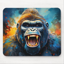 Tapis De Souris Smiling gorilla