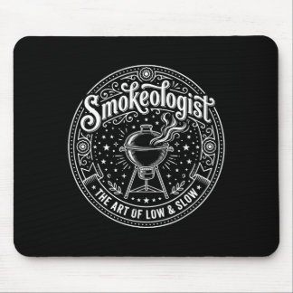 Tapis De Souris Smokeologist Art du BBQ à basse température Grill