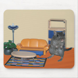 Tapis De Souris Smurf la gerbille Mousepad