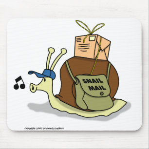 Tapis De Souris Snail mail Mousepad