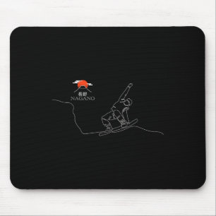 Tapis De Souris Snowboard Nagano