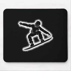 Tapis De Souris Snowboard Snowboard Boys Enfants Hommes 1