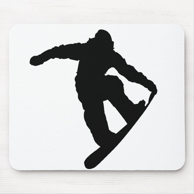 Tapis De Souris Snowboardeur (Devant)