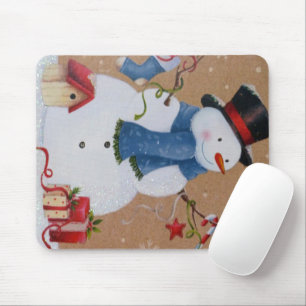 Tapis De Souris Snowman