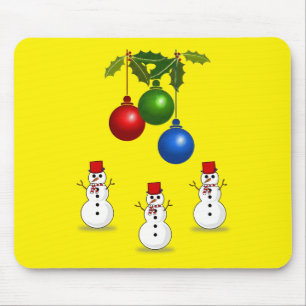 Tapis De Souris Snowman Souse Pad