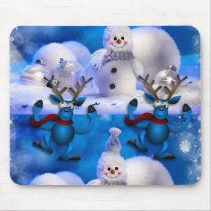 Tapis De Souris Snowman Souse Pad