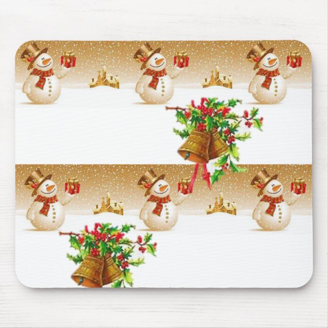 Tapis De Souris Snowman Souse Pad (Devant)